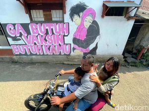 Mural Ga Butuh Vaksin, Butuh Kamu Mejeng di Cileungsi Mural Ga Butuh Vaksin, Butuh Kamu Mejeng di Cileungsi