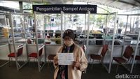 Melihat Suasana Tes Antigen Usai Pelonggaran Aturan