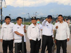 Wabup Garut Cek Persiapan Wisata Situ Bagendit Jelang Diresmikan Jokowi