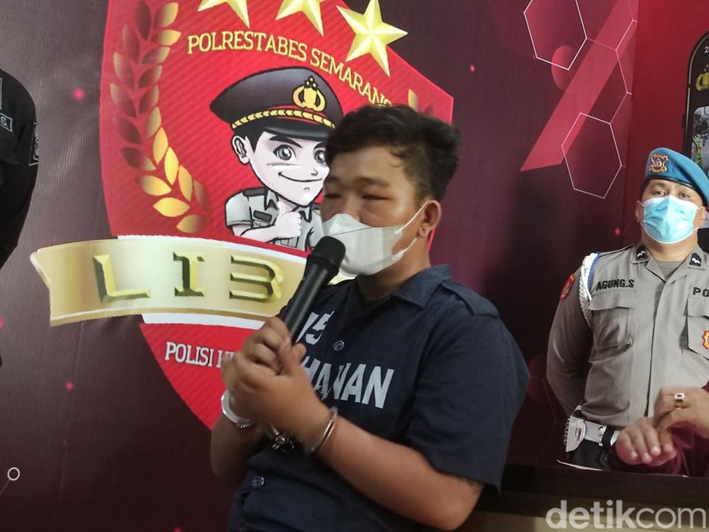 Pria Semarang Viral Pukuli Pemotor Gegara Kesal Spion Motornya Disenggol