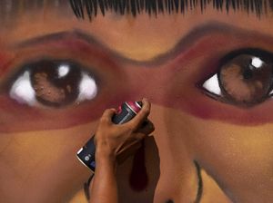 Seniman Brasil Suarakan Isu Sosial Lewat Grafiti