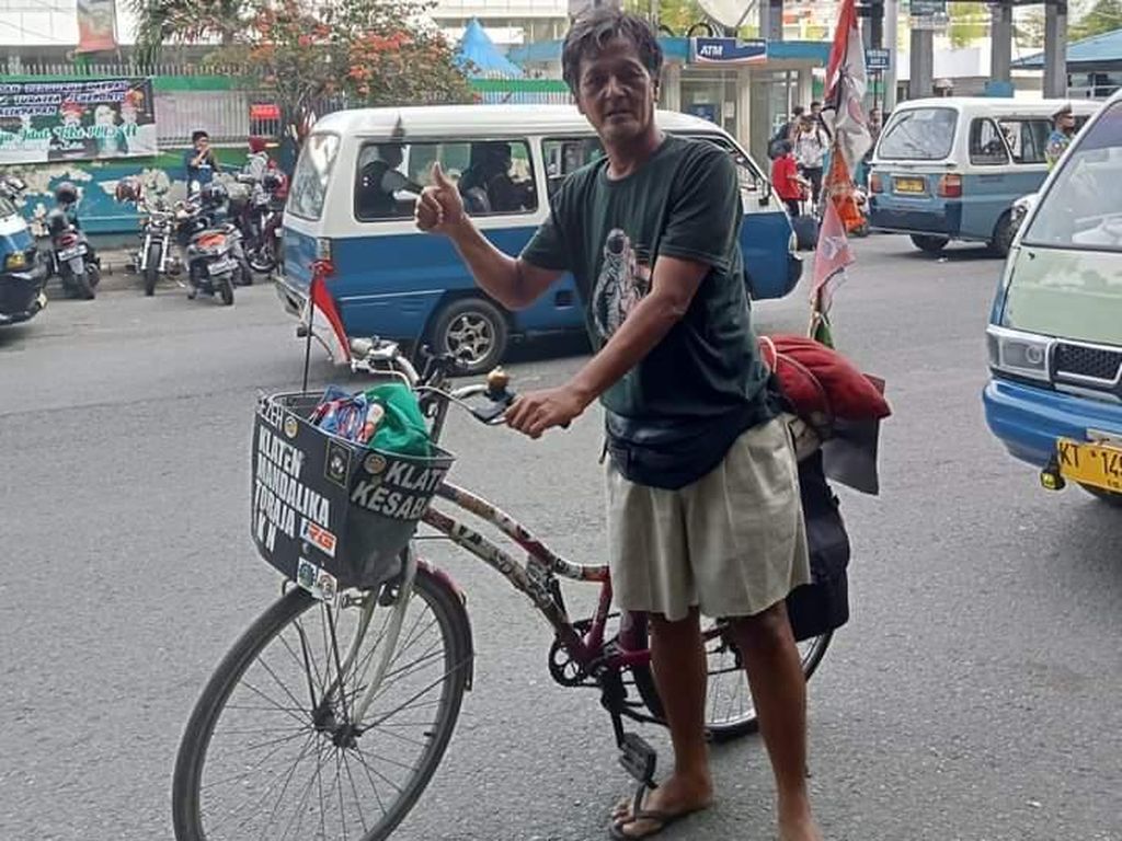 Gowes ke IKN, Pesepeda Asal Klaten Meninggal di Kalimantan