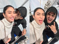 Makin Mesra! Ciuman Tengku Tezi untuk Tyas Mirasih