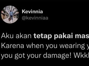 10 Alasan Kocak Netizen Ingin Tetap Pakai Masker Meski Sudah Boleh Dilepas