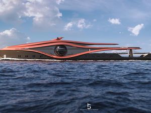 Superyacht Rp 8 Triliun Desain India, Mirip Pesawat Luar Angkasa Superyacht Rp 8 Triliun Desain India, Mirip Pesawat Luar Angkasa