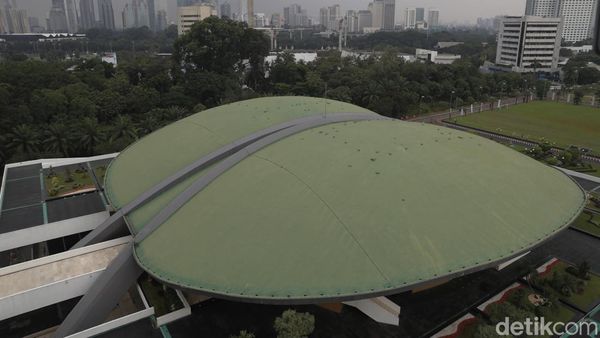Penampakan Gedung Kura-kura DPR yang Akan Diperbaiki Rp 4,5 M