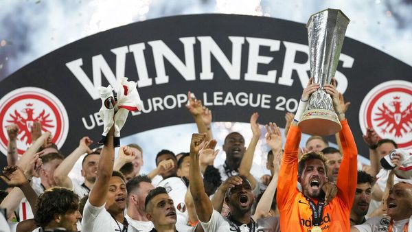 Foto-foto Kemenangan Eintracht Frankfurt, Juara Liga Europa 2021/2022