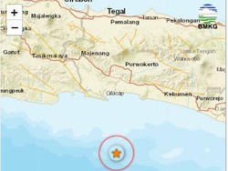 Cilacap Digoyang Gempa Lagi, Kali Ini M 2,7