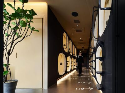 Foto: Hotel Kapsul yang Hitung Kualitas Tidur Tamu