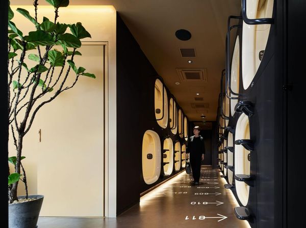 Foto: Hotel Kapsul yang Hitung Kualitas Tidur Tamu