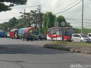 Sempat Macet Gegara Kecelakaan Truk, Arus Lalin Pantura Sudah Lancar Lagi