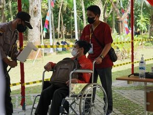 Cerita Atlet Difabel Ikut UTBK SBMPTN di Unnes, Meski Awalnya Dilarang Orang Tua