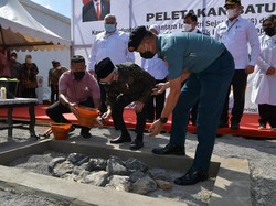 Peletakan Batu Pertama Kawasan Industri Konawe Utara, Maruf Minta Ini!