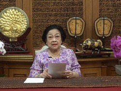 Saat Tongkat Megawati Curi Perhatian Hamzah Haz di Sidang Tahunan MPR