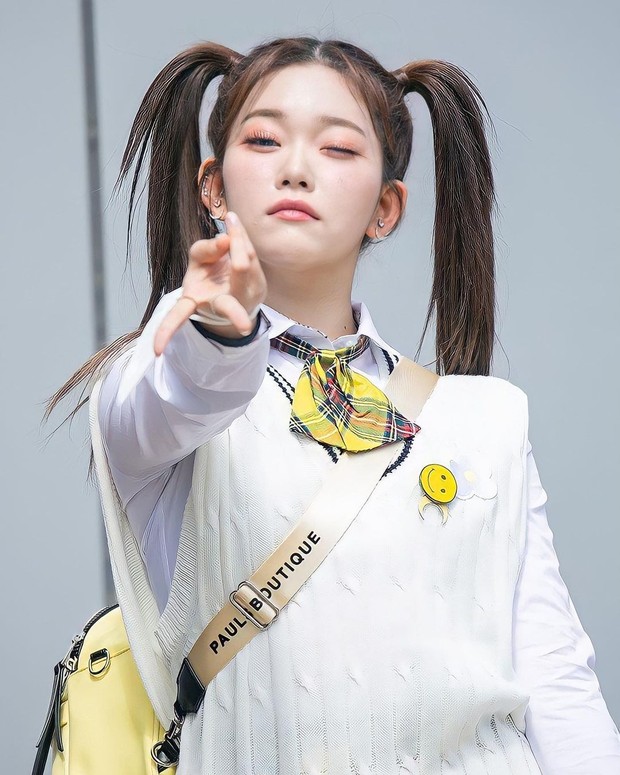 Mengenal lebih dekat sook Tsuki Billlie yang ekspresi wajahnya viral/instagram/billlie.tsuki Tsuki menjadi penggemar berat Minho Shinee.