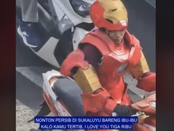 Ngakak! Kala Iron Man Bandung Dapat Pantun Cinta dari Petugas ATCS