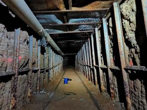 Nih, Lorong Bawah Tanah dari Meksiko ke AS untuk Selundupkan Narkoba Nih, Lorong Bawah Tanah dari Meksiko ke AS untuk Selundupkan Narkoba