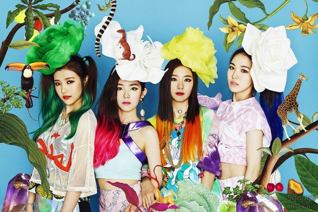 Red Velvet di awal debut/Foto:Freepik.com/Soompi Red Velvet mengawali debut dengan formasi awal 4 member.