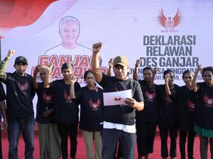 Ratusan Masyarakat di NTT Deklarasi Dukung Ganjar Presiden 2024