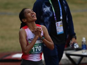 Emas Ketiga SEA Games 2023 dari Odekta Elvina Naibaho Emas Ketiga SEA Games 2023 dari Odekta Elvina Naibaho