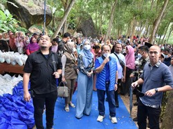 Ke Pantai Watu Bale, Syarief Hasan: Bisa Mendunia dan Banyak Wisatawan