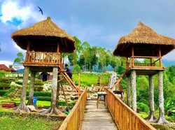 Pasca Terbakar, Taman Edelweis Karangasem Tetap Dibuka