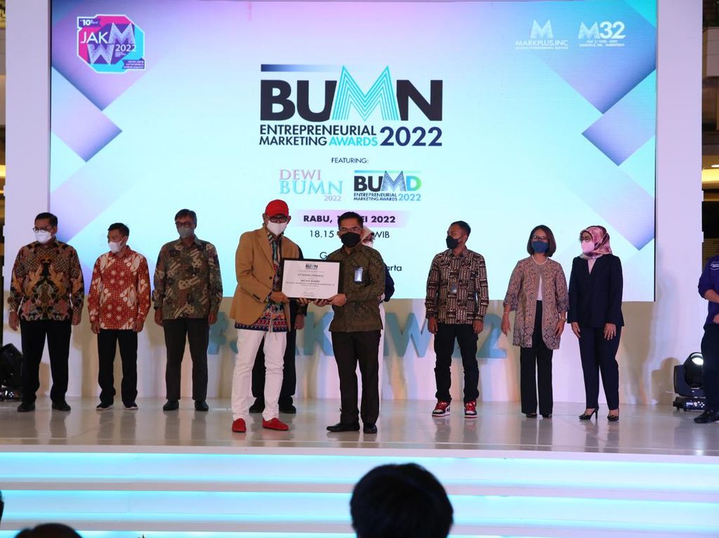 TASPEN Raih Bronze Winner di Ajang BUMN Entreprenurial Marketing Award