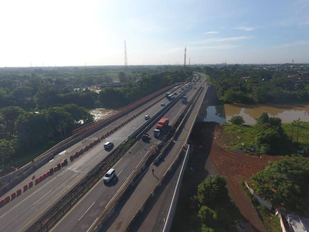 Catat! Tol Tangerang-Merak Km 56-57 Diterapkan Contraflow hingga 30 Juni