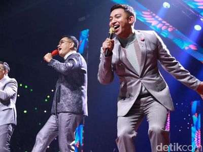Aksi Kahitna yang Bikin Penonton Allo Bank Festival Bergemuruh