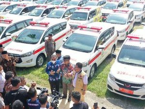 Pecah Rekor! 242 Desa di Kampar Miliki Ambulans