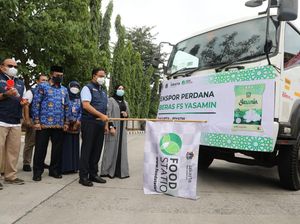 Sudah Kembali ke Jakarta, Anies Lepas Ekspor 19 Ton Beras ke Saudi Sudah Kembali ke Jakarta, Anies Lepas Ekspor 19 Ton Beras ke Saudi