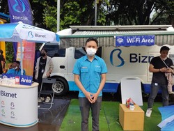 Biznet Tawarkan Layanan Internet Gratis Instalasi di Allo Bank Festival