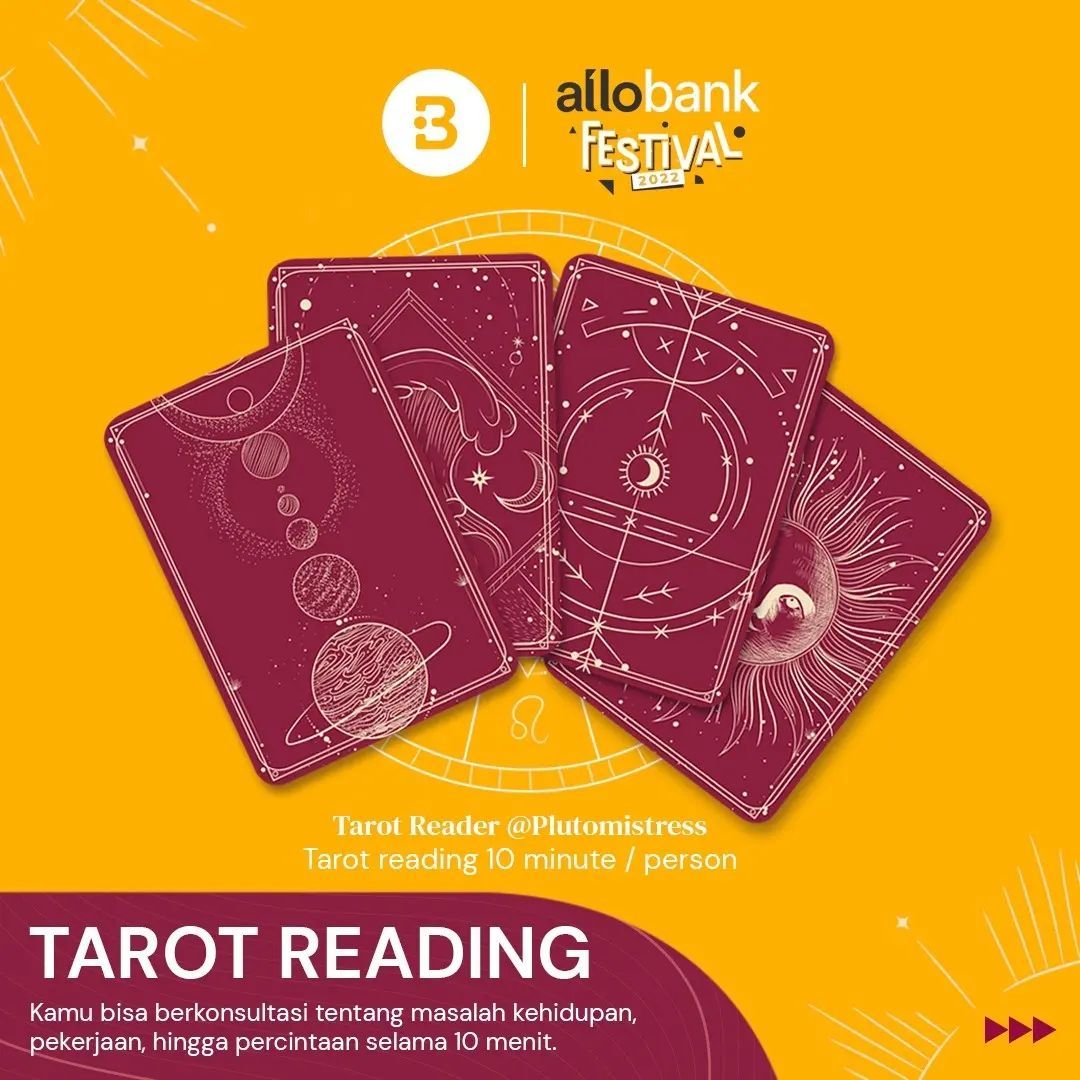 Tarot Reading di Booth Beautynesia