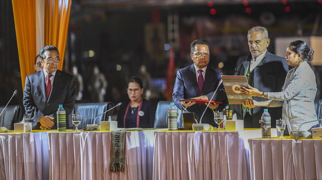 Dihadiri Mahfud MD, Lihat Lagi Pelantikan Presiden Timor Leste Ramos Horta