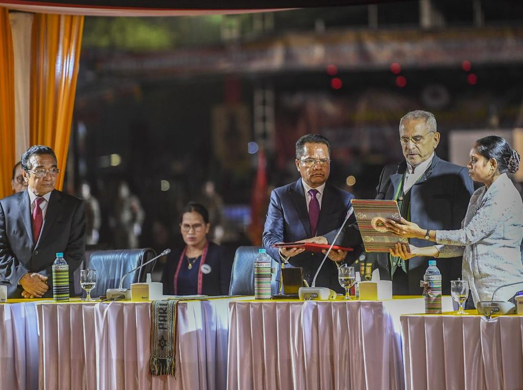 Dihadiri Mahfud MD, Lihat Lagi Pelantikan Presiden Timor Leste Ramos Horta