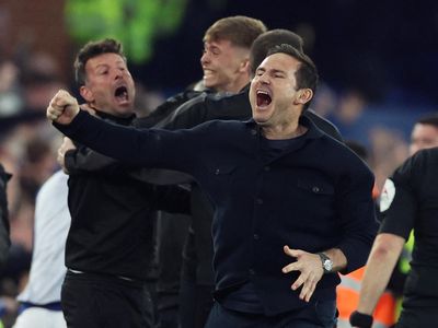 Ekspresi Frank Lampard Usai Pastikan Everton Tak Jadi Turun Kasta