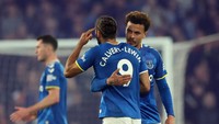 5= Dominic Calvert-Lewin (Everton). Situs resmi Premier League menyebutnya 19 kali terjebak offside. Foto: REUTERS/Carl Recine