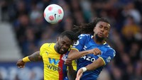 Duel Everton vs Crystal Palace digelar di Goodison Park, Jumat (20/5/2022) dini hari WIB. Everton butuh kemenangan untuk menjauh dari jurang degradasi. REUTERS/Carl Recine