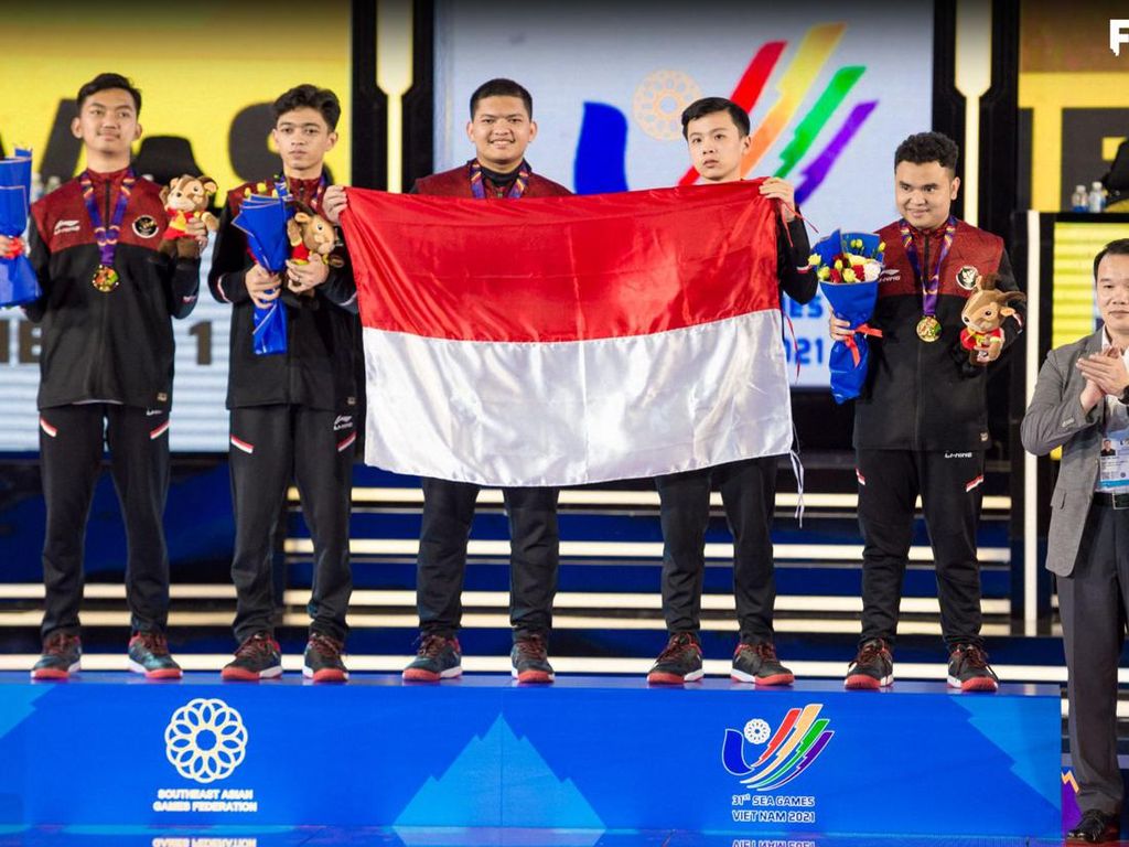 Hasil Esport Indonesia di Sea Games 2021: 2 Emas 3 Perak 1 Perunggu