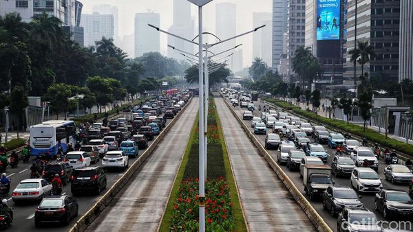 Kemacetan Sempat Turun Drastis, Kini Sudirman-Thamrin Kusut Lagi