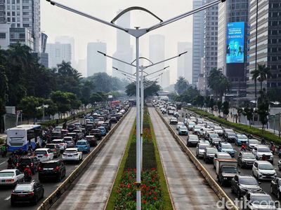 Kemacetan Sempat Turun Drastis, Kini Sudirman-Thamrin Kusut Lagi