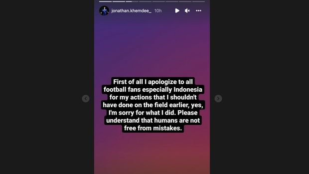 Akun instagram Jonathan Khemdee.