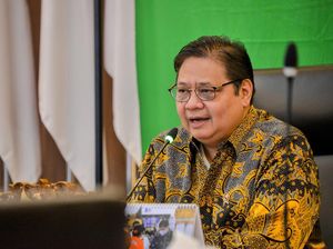 Airlangga Puji Polri Sukseskan Mudik & Jaga Stabilitas Harga Pangan