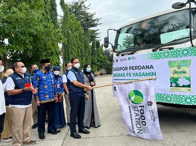 Keren! Beras DKI Ini di Ekspor ke Arab Saudi