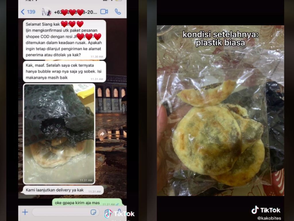 Kirim Makanan untuk Pelanggan via Jasa Kirim, Makanannya Malah Berkurang Kirim Makanan untuk Pelanggan via Jasa Kirim, Makanannya Malah Berkurang