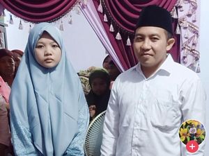 Viral Acara Lamaran Pasangan Beda Usia, Ekspresi Sedih Wanitanya Disorot