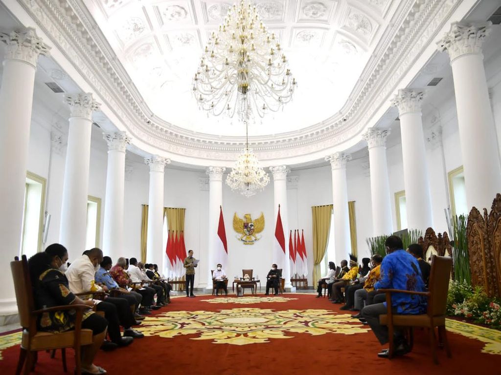 Majelis Rakyat Papua Bertemu Jokowi, Klarifikasi Simpang Siur DOB