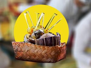 Mengenal Daksina yang Sarat Simbol Kehidupan menurut Hindu Bali