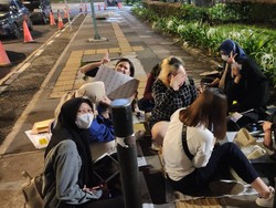 NCTZen Rela Antre dari Malam untuk NCT Dream di Allo Bank Fest 2022