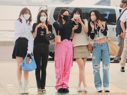 Red Velvet Tiba di Jakarta untuk Manggung di Allo Bank Fest 2022 Hari Kedua